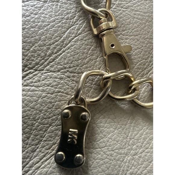 MICHAEL KORS Vtg. Adjustable CHAIN LINK BELT GOLD-TONE Metal Womens M/L43" - Picture 2 of 6